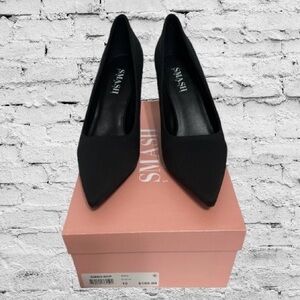 SMASH Shoes Women’s Sophia Pointed Toe Pumps Black 10M